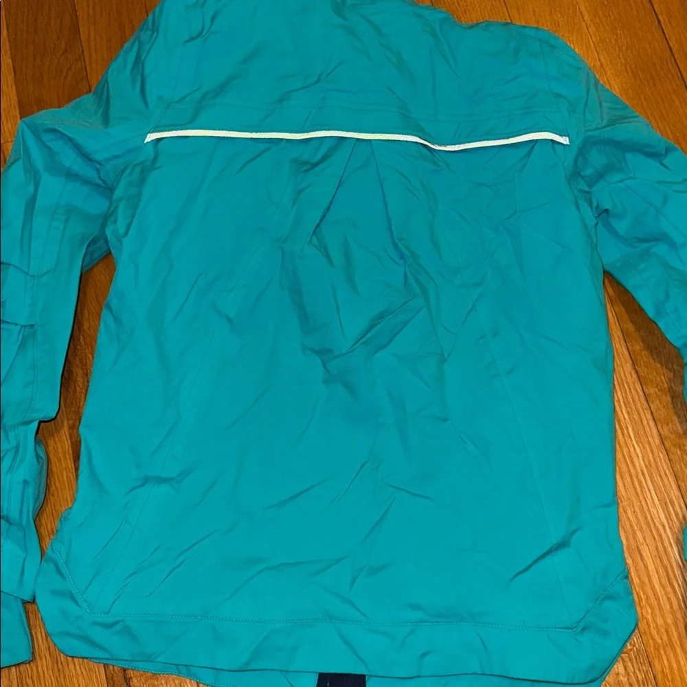 Ivivva Vibrant Blue Hooded Zip Up Jacket Size 7 - Picture 7 of 7
